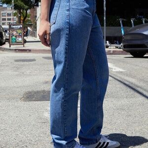 Brandy Melville medium blue straight leg jeans